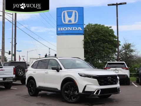 White 2026 Honda CR-V Hybrid Sport Touring for sale in Kansas City, MO