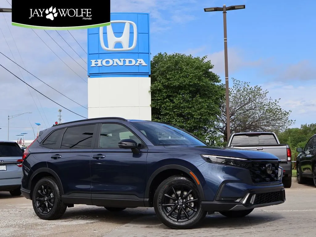 Blue 2026 Honda CR-V Hybrid Sport-L for sale in Kansas City, MO