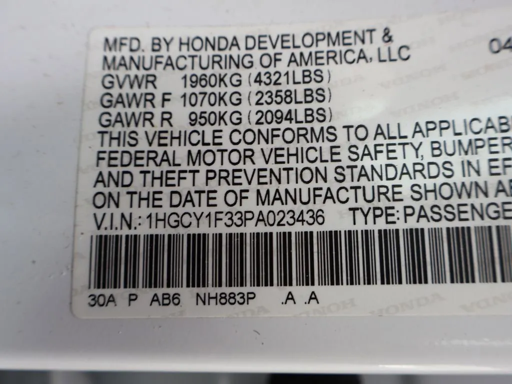 2023 Honda Accord EX - Photo 32