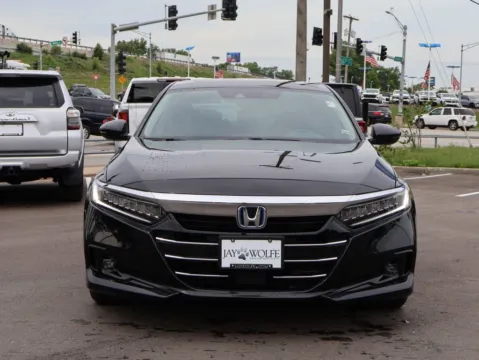Photos of 2021 Honda Accord Hybrid EX-L for sale in Kansas City, MO at Jay Wolfe Honda