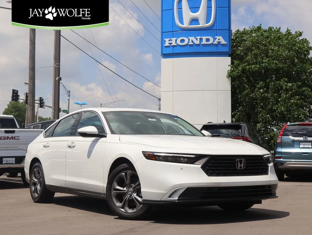 White 2026 Honda Accord Hybrid EX-L for sale in Kansas City, MO