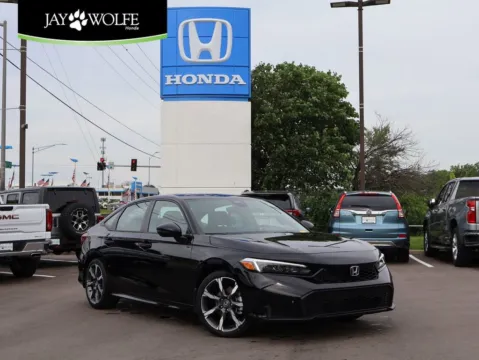 Black 2026 Honda Civic Sedan Hybrid Sport Touring for sale in Kansas City, MO