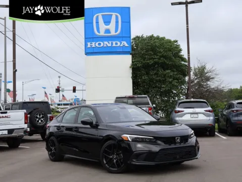 Black 2024 Honda Civic Hatchback Sport for sale in Kansas City, MO