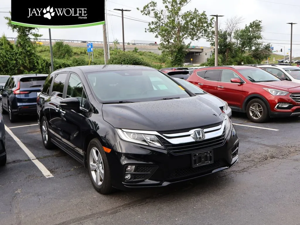 Black 2019 Honda Odyssey EX-L for sale in Kansas City, MO