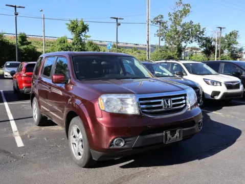 Red 2015 Honda Pilot EX-L for sale in Kansas City, MO