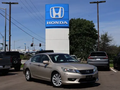 Beige 2014 Honda Accord Sedan EX-L for sale in Kansas City, MO