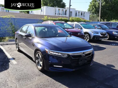 Black 2018 Honda Accord Sedan EX-L 1.5T for sale in Kansas City, MO