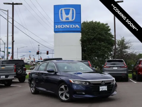 Black 2018 Honda Accord Sedan EX-L 1.5T for sale in Kansas City, MO