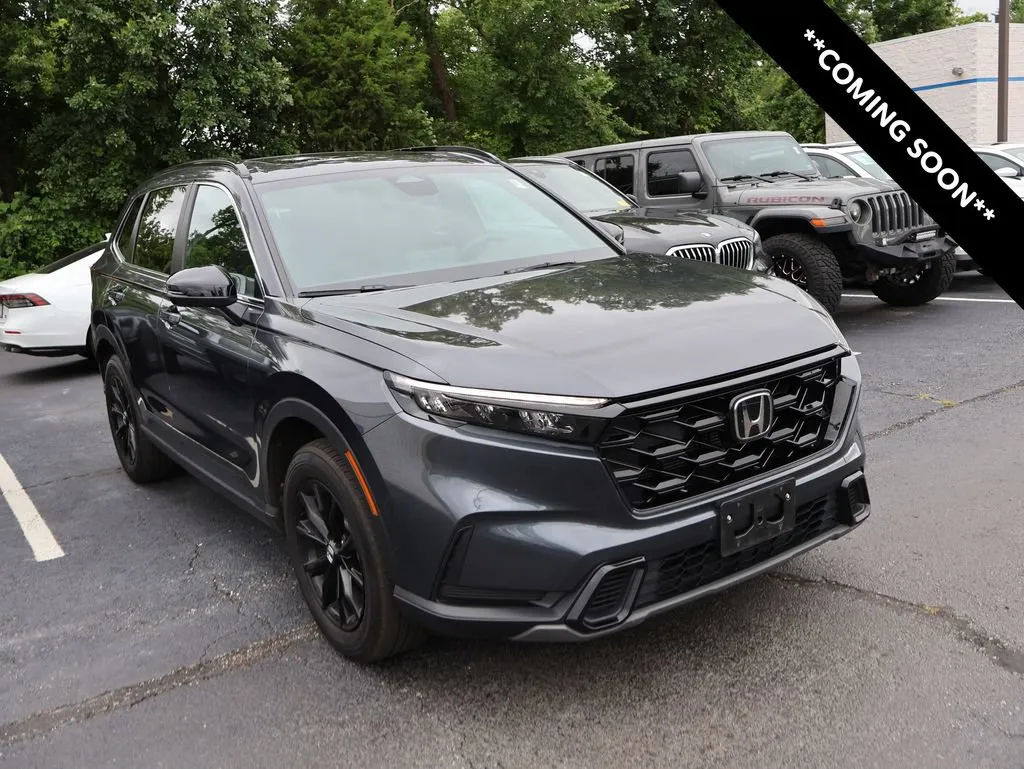 White 2024 Honda CR-V Hybrid Sport for sale in Kansas City, MO