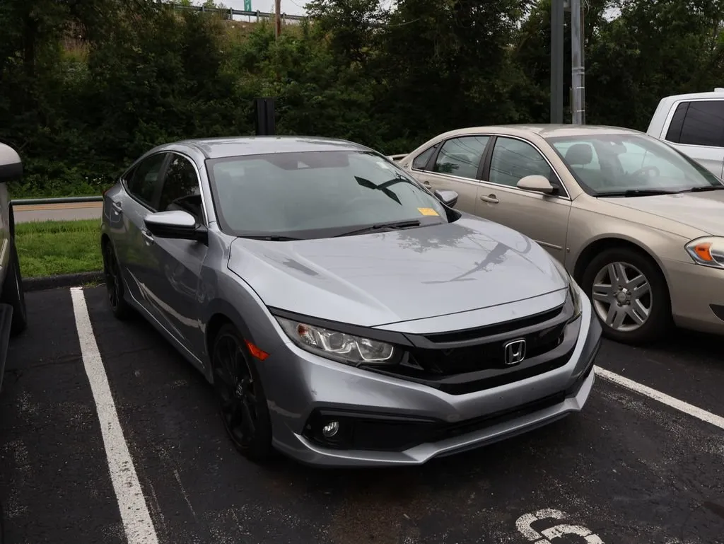 Silver 2021 Honda Civic Sedan Sport for sale in Kansas City, MO