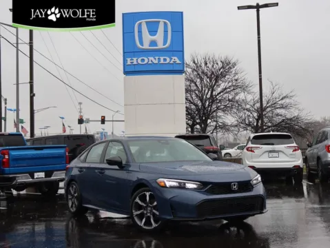 Blue 2026 Honda Civic Sedan Hybrid Sport Touring for sale in Kansas City, MO