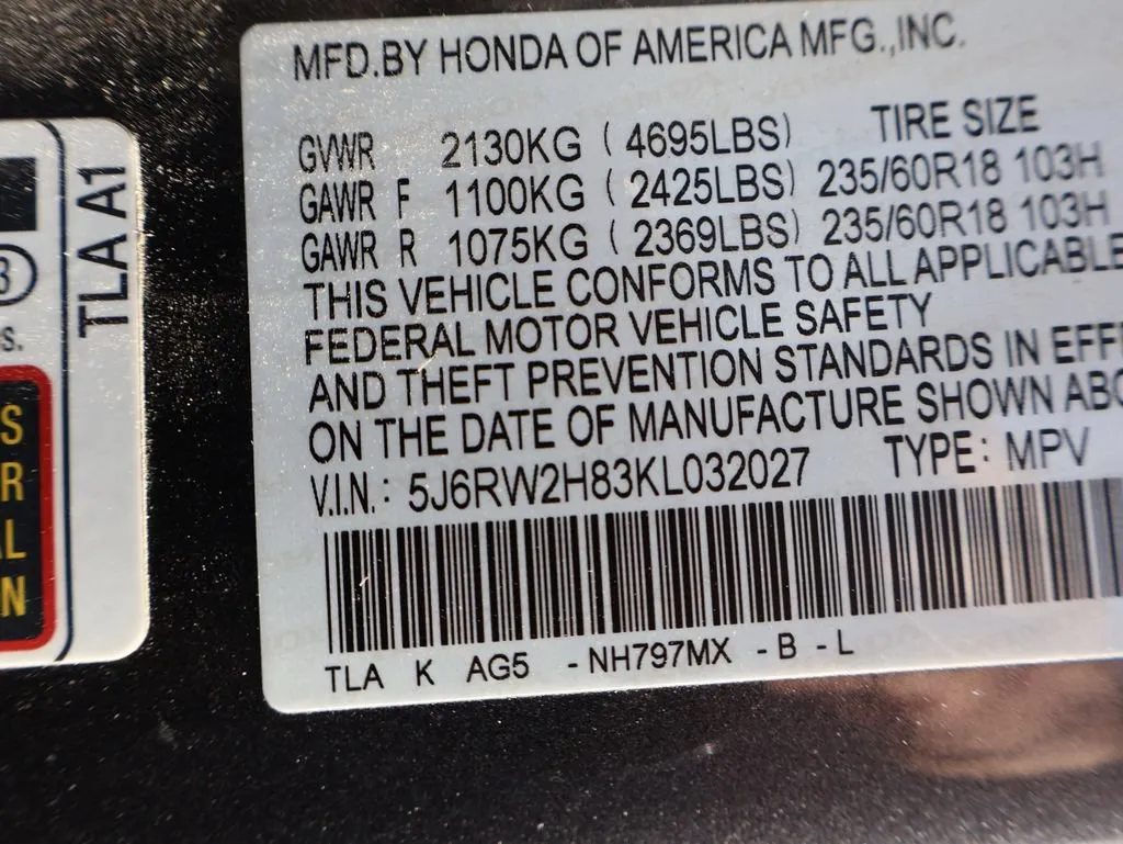 2019 Honda CR-V EX-L - Photo 13