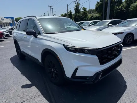 White 2023 Honda CR-V Hybrid Sport for sale in Kansas City, MO