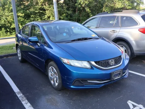 Blue 2014 Honda Civic Sedan LX for sale in Kansas City, MO