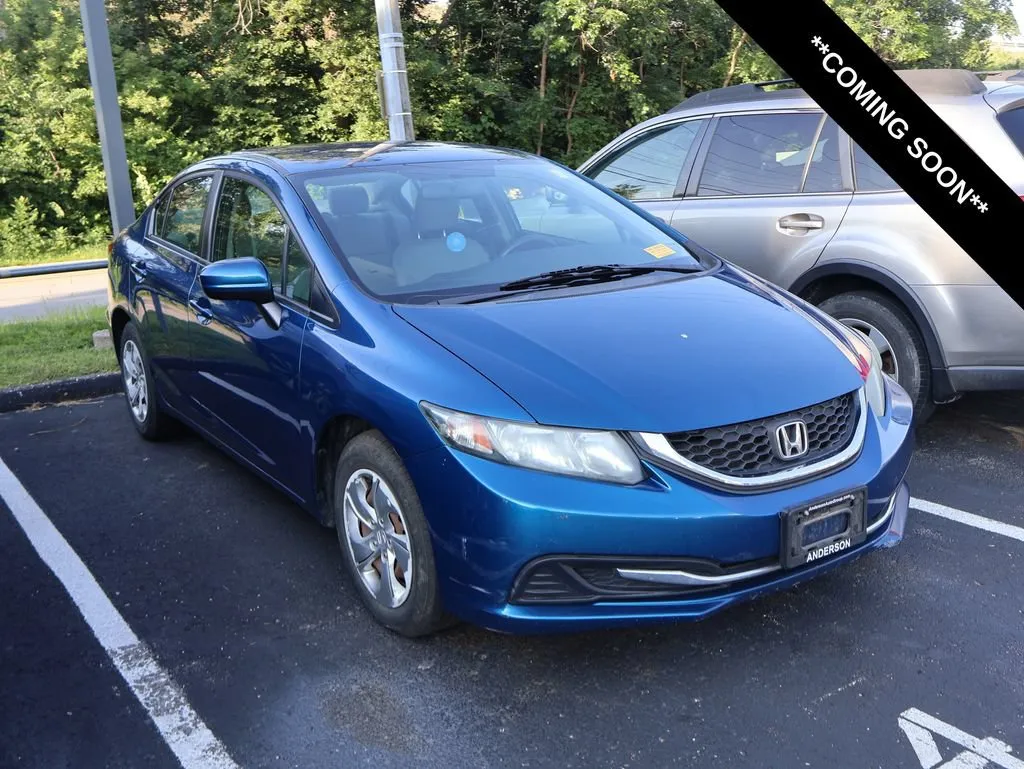 Blue 2014 Honda Civic Sedan LX for sale in Kansas City, MO