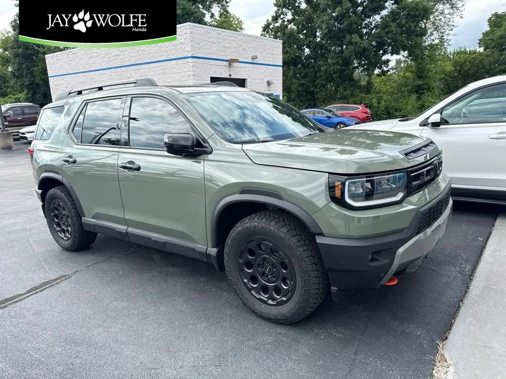 Green 2026 Honda Passport TrailSport Elite Blackout for sale in Kansas City, MO
