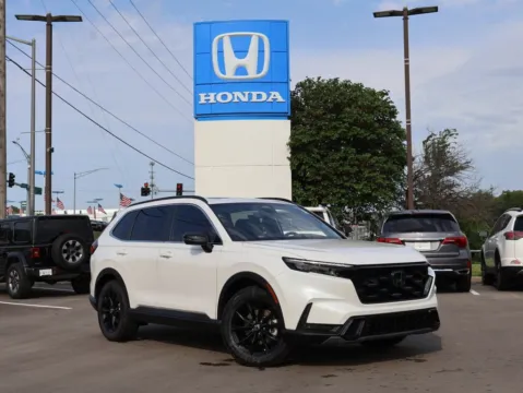White 2025 Honda CR-V Hybrid Sport-L for sale in Kansas City, MO