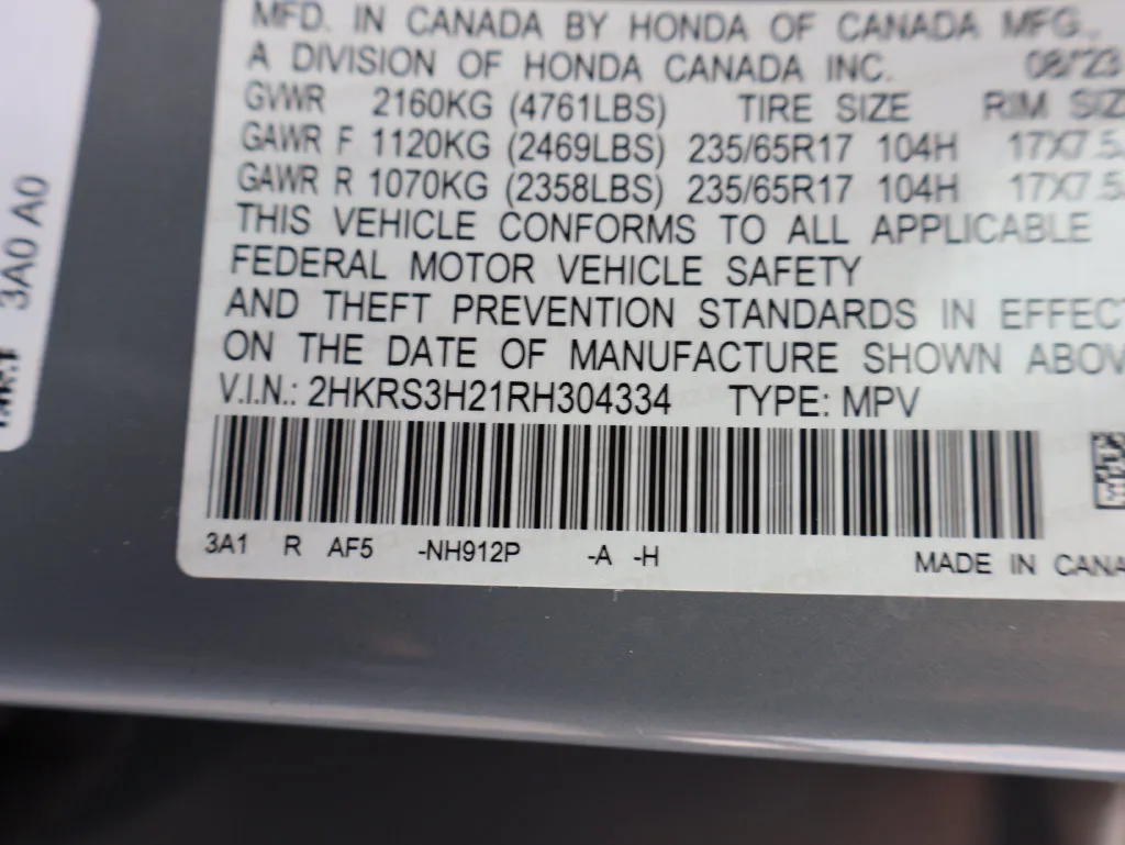 2024 Honda CR-V LX - Photo 32