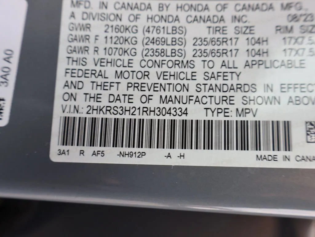 2024 Honda CR-V LX - Photo 32