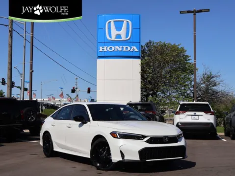 White 2026 Honda Civic Hatchback Hybrid Sport for sale in Kansas City, MO