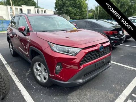 Red 2020 Toyota RAV4 Hybrid XLE for sale in Kansas City, MO