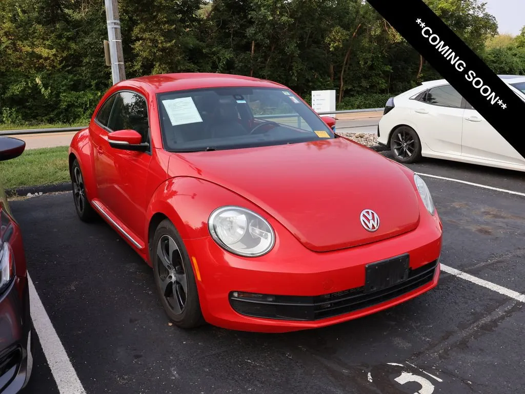Red 2016 Volkswagen Beetle Coupe 1.8T SE for sale in Kansas City, MO