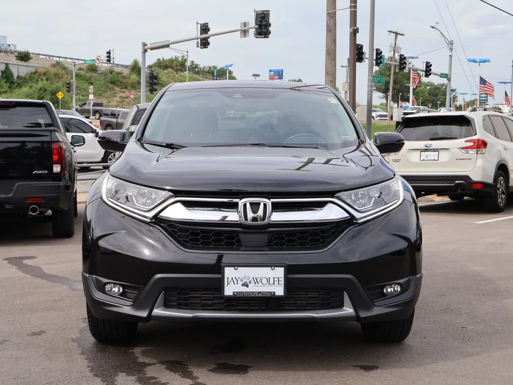 Used 2019 Honda CR-V EX-L with VIN 5J6RW2H84KL012224 for sale in Kansas City