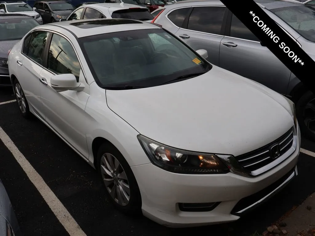 White 2013 Honda Accord Sdn EX-L for sale in Kansas City, MO