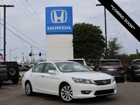 White 2013 Honda Accord Sdn EX-L for sale in Kansas City, MO