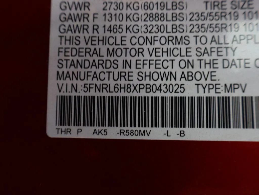 2023 Honda Odyssey Touring - Photo 37