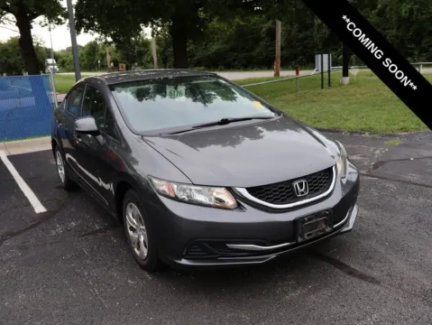 Gray 2013 Honda Civic Sdn LX for sale in Kansas City, MO