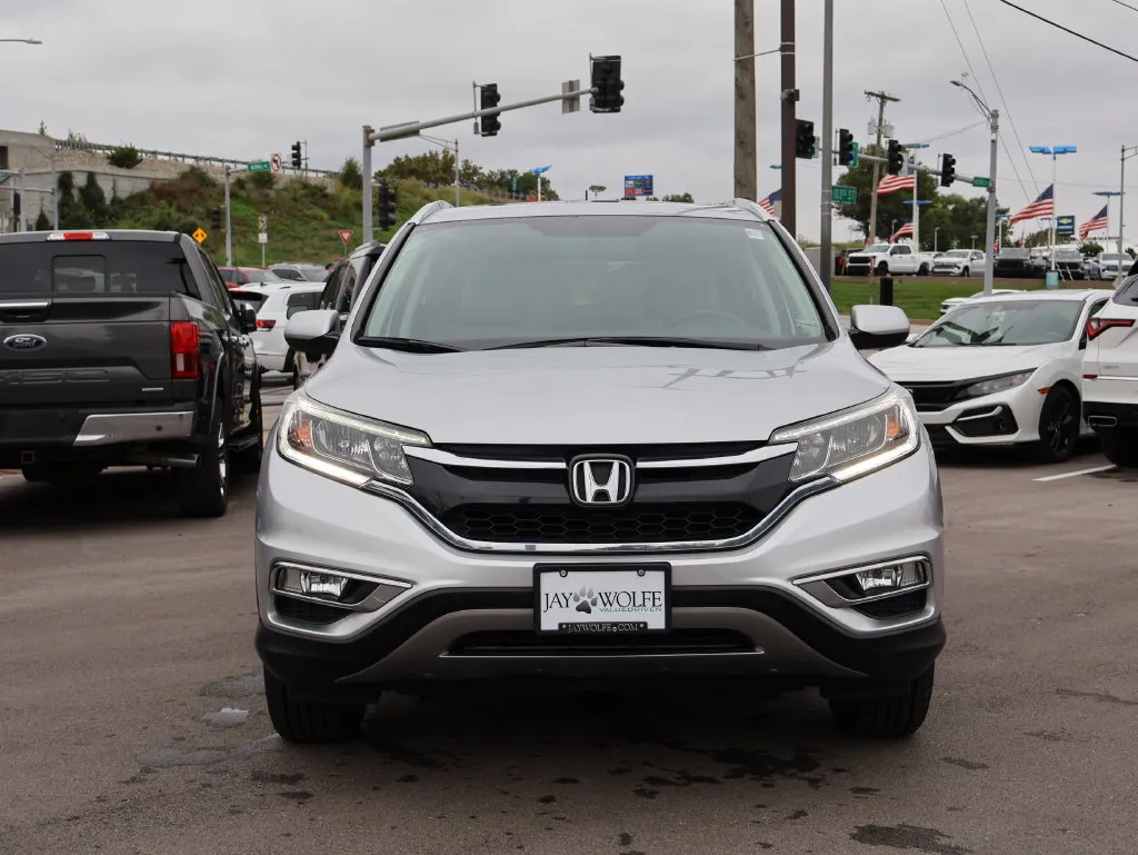 Used 2015 Honda CR-V EX-L with VIN 5J6RM4H79FL017952 for sale in Kansas City
