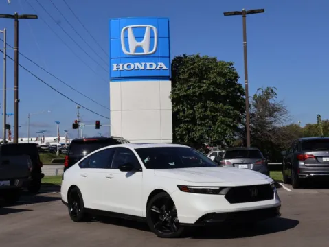 White 2023 Honda Accord Hybrid Sport-L for sale in Kansas City, MO