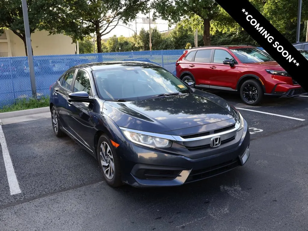 Gray 2016 Honda Civic Sedan EX for sale in Kansas City, MO