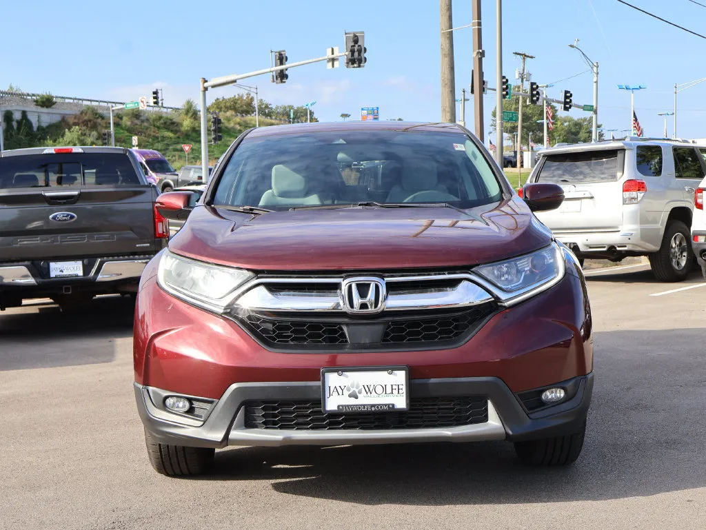 Used 2018 Honda CR-V EX with VIN 7FARW2H54JE019725 for sale in Kansas City