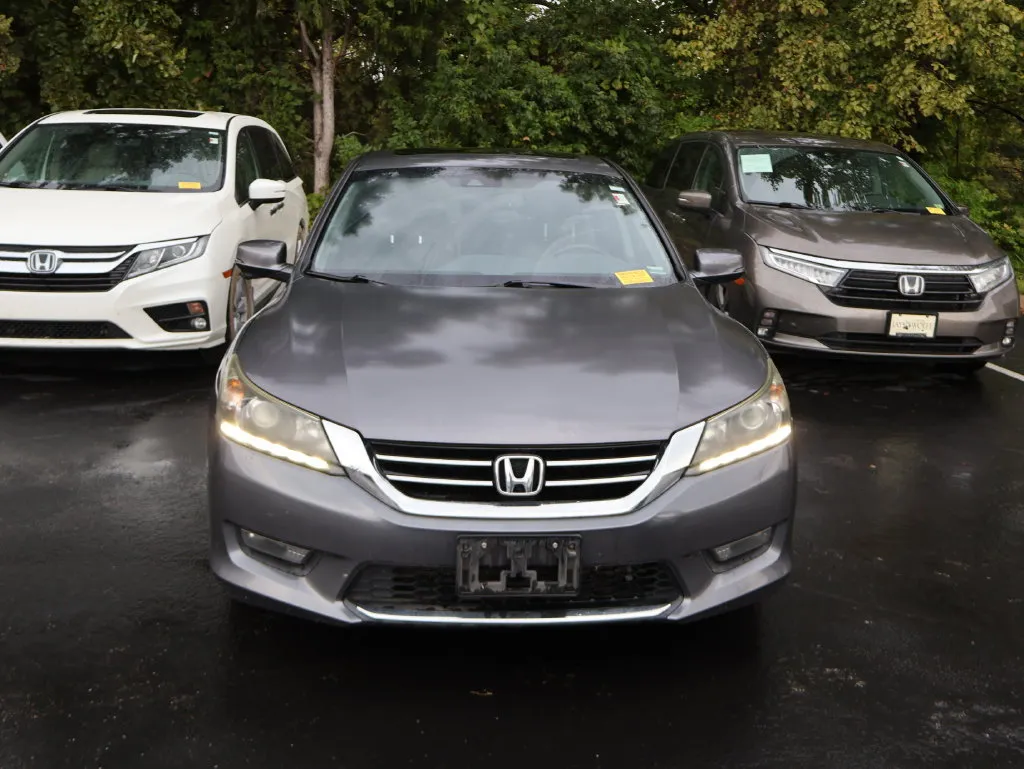 Used 2014 Honda Accord EX-L V-6 with VIN 1HGCR3F88EA007105 for sale in Kansas City, MO