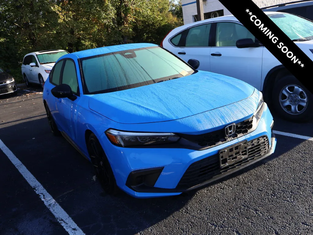 Blue 2024 Honda Civic Hatchback Sport for sale in Kansas City, MO