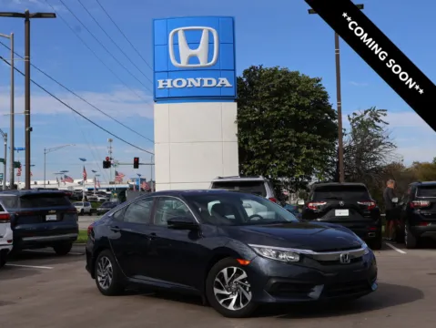 Blue 2017 Honda Civic Sedan EX for sale in Kansas City, MO