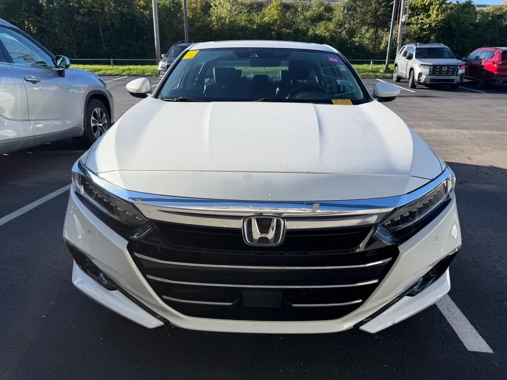 Used 2021 Honda Accord Hybrid EX-L with VIN 1HGCV3F57MA009976 for sale in Kansas City