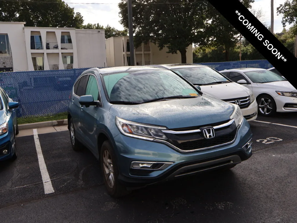 Blue 2015 Honda CR-V EX-L for sale in Kansas City, MO