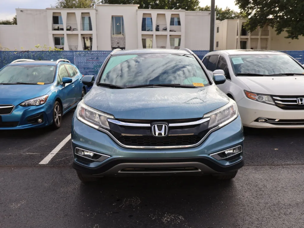 Used 2015 Honda CR-V EX-L with VIN 5J6RM4H78FL013276 for sale in Kansas City
