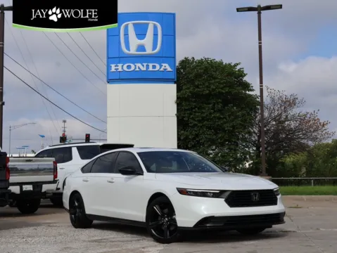 White 2025 Honda Accord Hybrid Sport-L for sale in Kansas City, MO