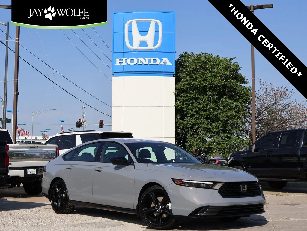 Used 2025 Honda Accord Hybrid Sport-L with VIN 1HGCY2F73SA028900 for sale in Kansas City