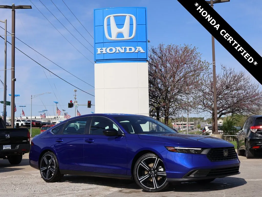 Blue 2025 Honda Accord Hybrid Sport for sale in Kansas City, MO