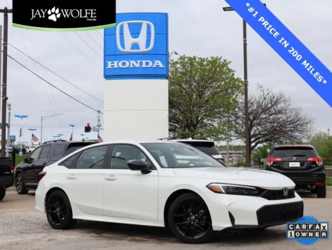 White 2025 Honda Civic Sedan Sport for sale in Kansas City, MO