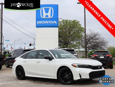 White 2025 Honda Civic Sedan Sport for sale in Kansas City, MO