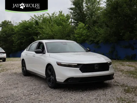 White 2025 Honda Accord Hybrid Sport-L for sale in Kansas City, MO