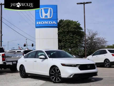 White 2025 Honda Accord Hybrid Touring for sale in Kansas City, MO