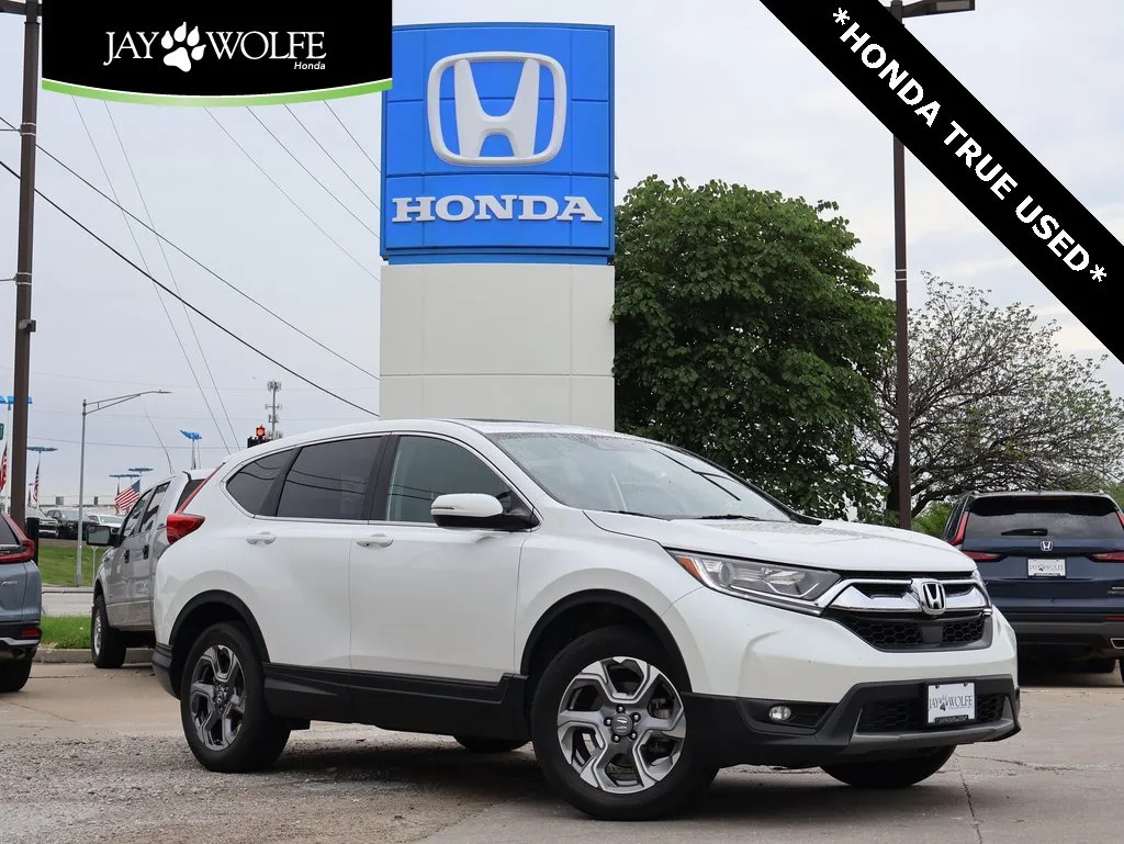 Used 2019 Honda CR-V EX-L with VIN 5J6RW2H82KL003859 for sale in Kansas City