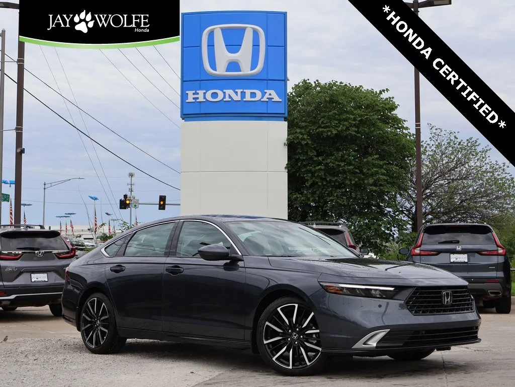Used 2025 Honda Accord Hybrid Touring with VIN 1HGCY2F83SA024516 for sale in Kansas City